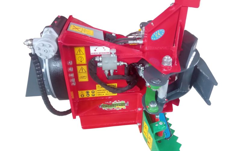 Grapple saw wood energy for excavators end telescopic forcklift