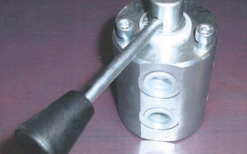 Deviatore manuale a 6 vie da 3/8 e 1/2 ACCIAIO