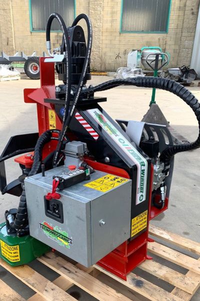 Pinza con motosega con ribaltamento TILT