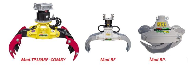 Pinza da roccia modello RF