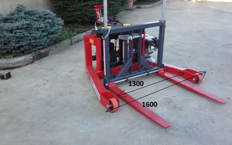 SM 600-15 R- Forklift for pellet and firewood pallets without lift