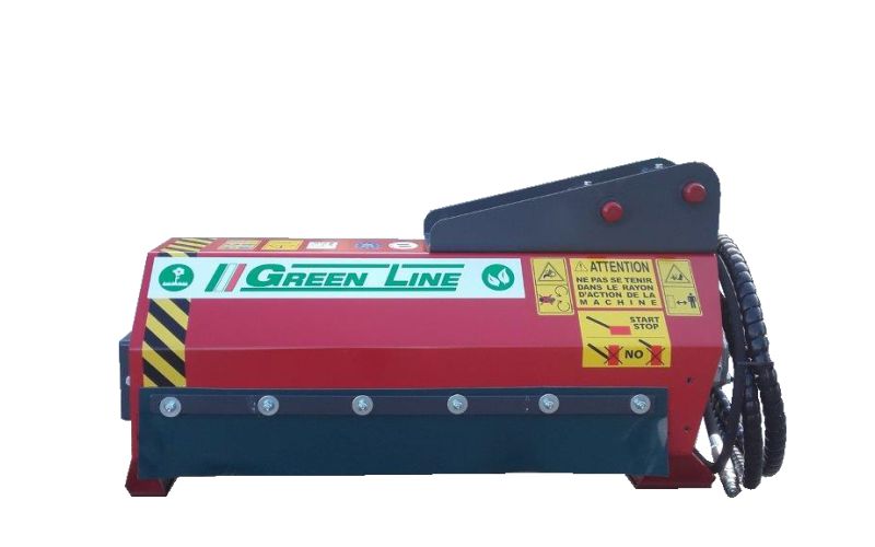 Hydraulic mulcher for excavators Type SUPER FAST D (direct trasmission)