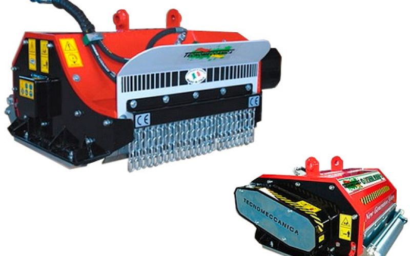 Hydraulic mulcher for excavators Type SUPER FAST C (belt's trasmission)