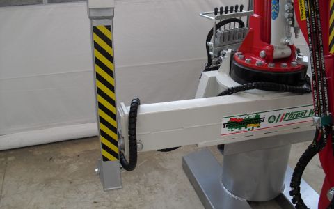 Sistema di rotazione 360° con ritorno con cuscinetto di base