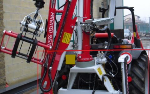 hydrauluic legs  (picture A)