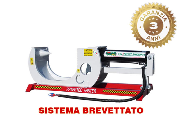Hydraulic grapple splitter